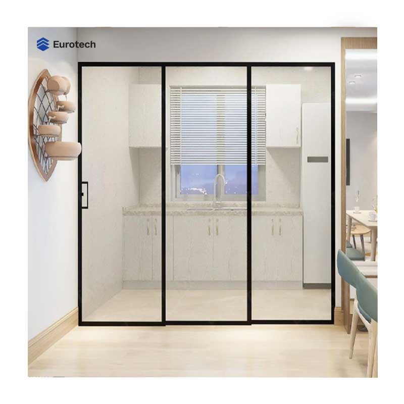 Cửa trượt slim Eurotech hệ VIP nội thất 3 cánh