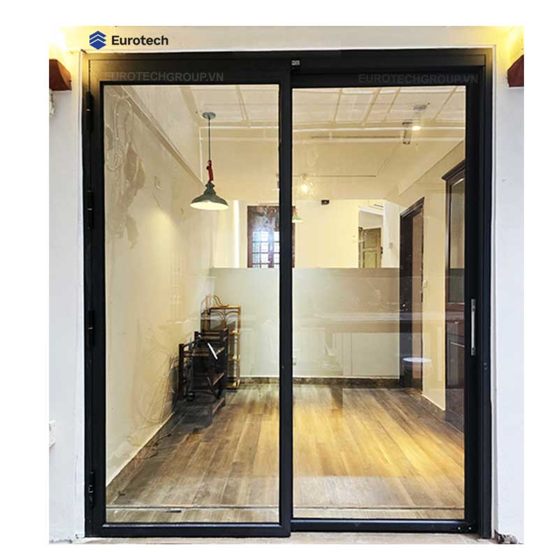 Cửa Slim Trượt Quay Eurotech Hệ Nẹp Rời 8.0