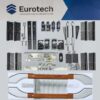 Phụ kiện đồng bộ siêu bền cửa trượt quay Eurotech(dùng bánh xe đơn)