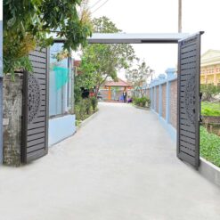 Cửa Cổng Trượt Quay Hoàng Gia 8 Mở Quay