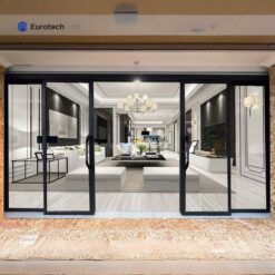 Cua Slim Truot Quay 6 Cánh Eurotech Mở Trượt
