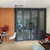 Cua Ttruot Quay Vip 68 Kết Hợp Tấm Kính Trang Trí Cnc01