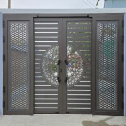 Cửa Cổng Trượt Quay Eurotech HỆ HOÀNG GIA Bản 90 - NẸP RỜI 8.0