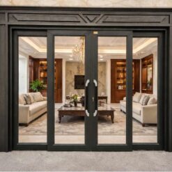 Cửa trượt quay Eurotech Hệ Hoàng Gia Bản Lớn 120 - Nẹp Rời 8.0